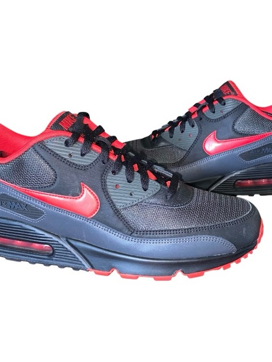 Nike Other - *RARE* AIR MAX 90 BLACK UNIVERSITY RED ANTHRACITE 2017 AJ1285-004 Size 12